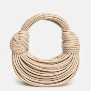 Arela | Beige Leren Handtas – Luxe Design Schoudertas