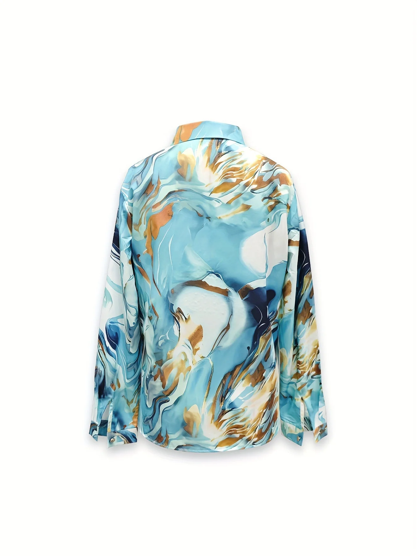 Daniela | Blouse met Abstracte Print en Lange Mouwen - Afbeelding 4