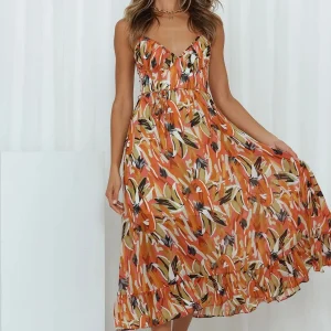 Jenny | Vrolijk & Elegante Midi Zomerjurk