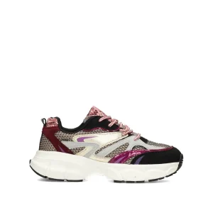 Posh dames sneaker Alice Antracite/magenta/beige C1352209APSH1