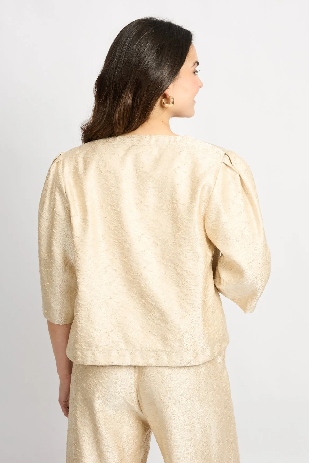 C&S Josephine jacket | 26ZQH12 Sand - Afbeelding 6