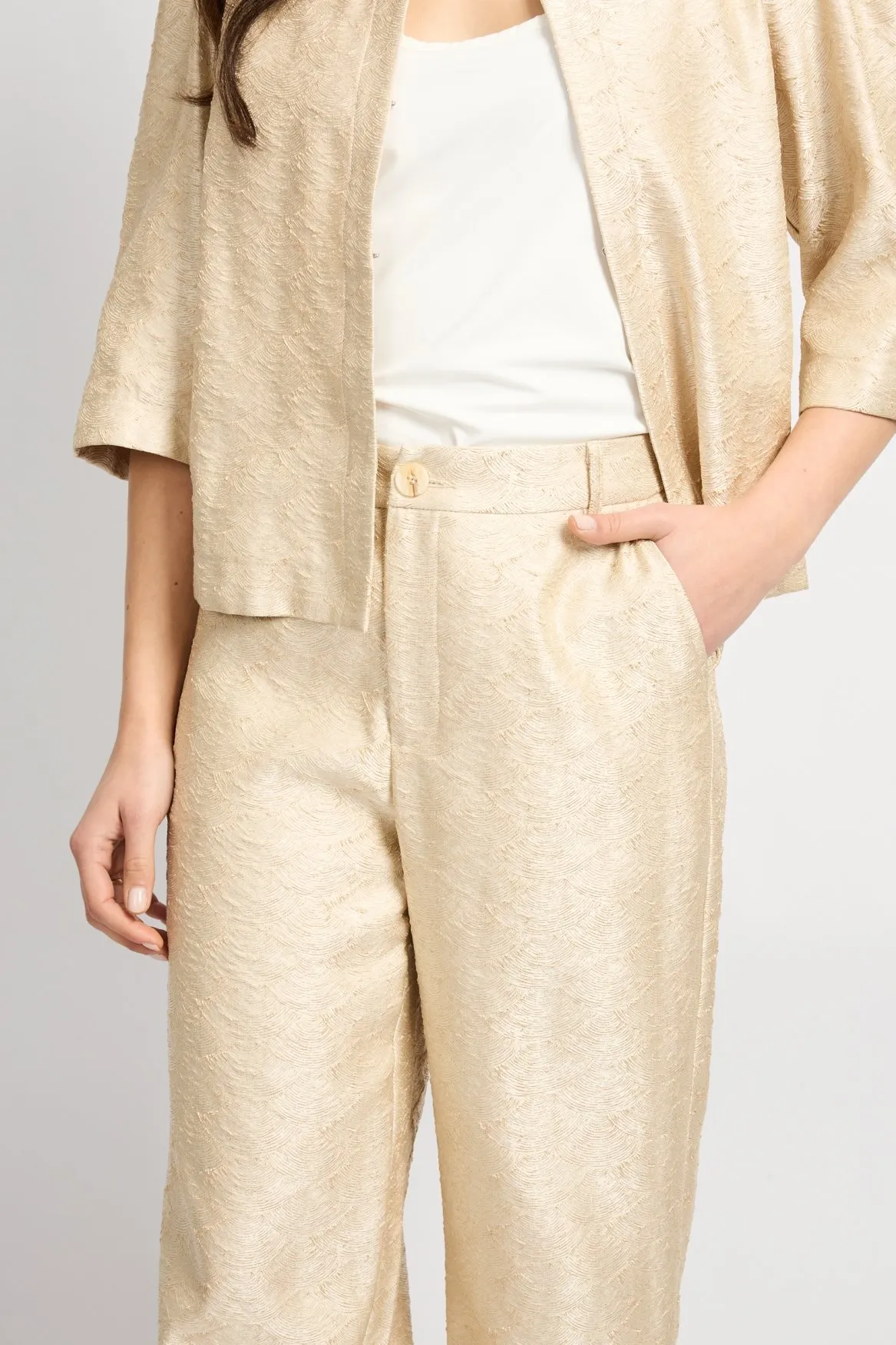 C&S Panar pants | 26ZQH13 Sand - Afbeelding 5