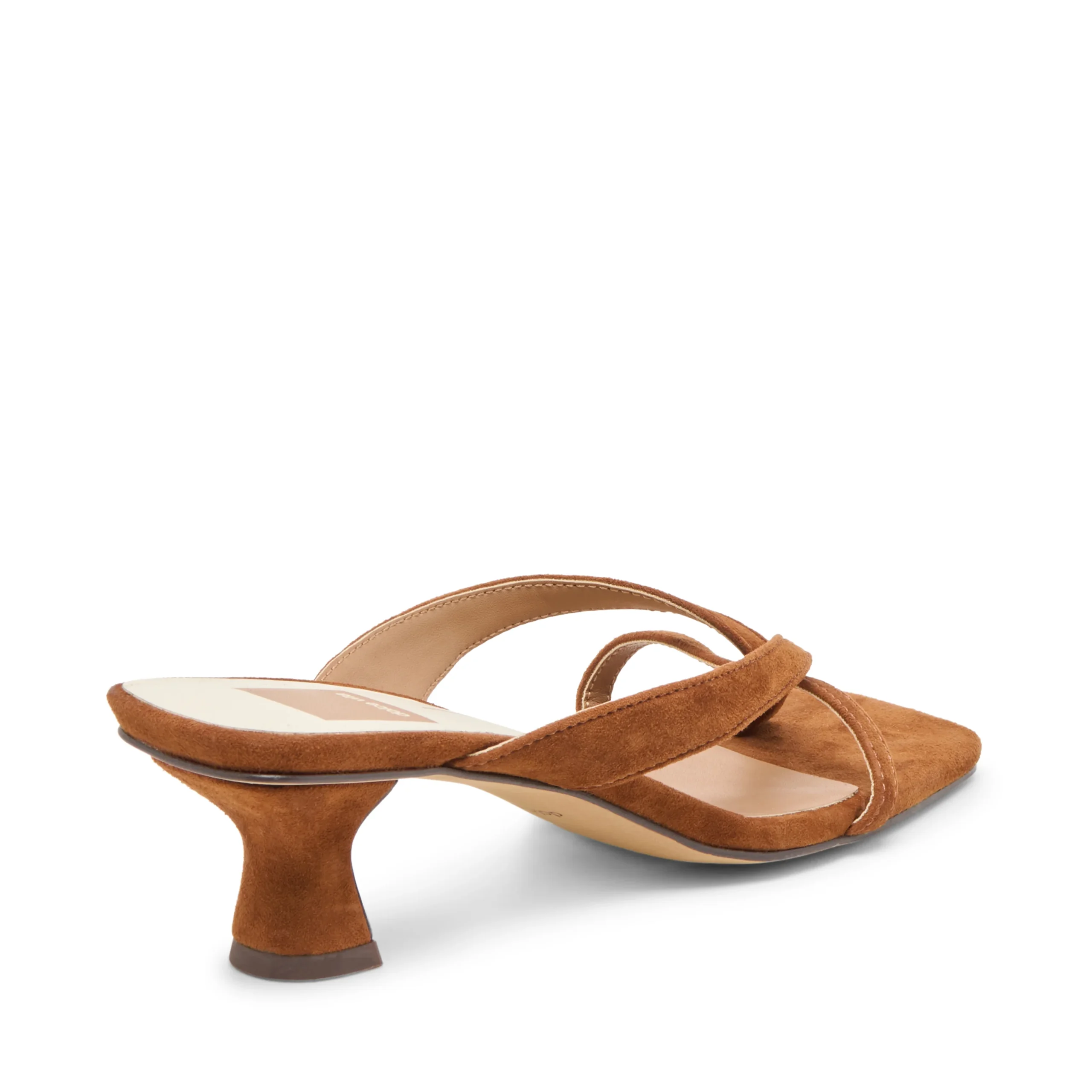 Dolce Vita Mule Cognac – Suède met Klein Hakje | Steve Madden - Afbeelding 4