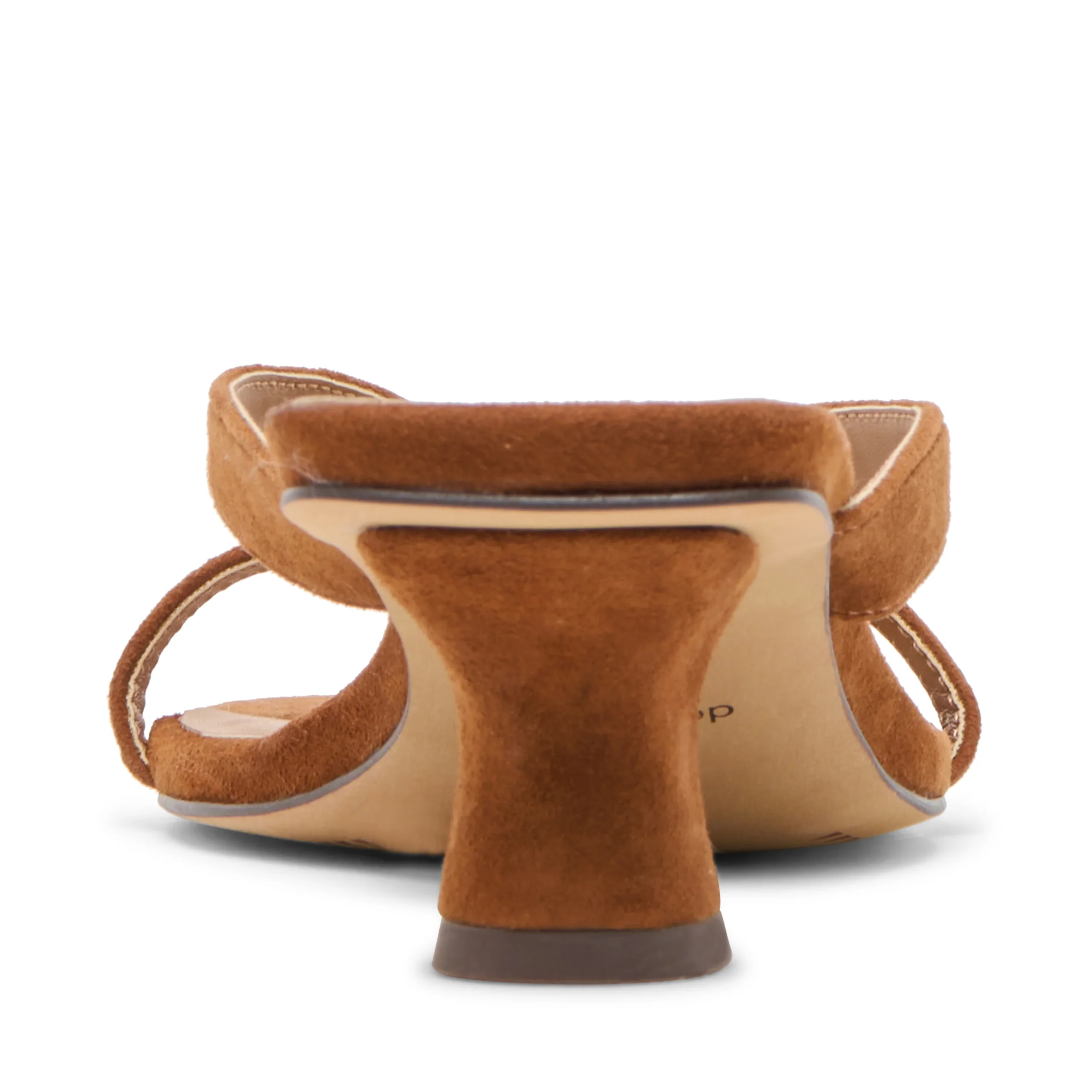 Dolce Vita Mule Cognac – Suède met Klein Hakje | Steve Madden - Afbeelding 6