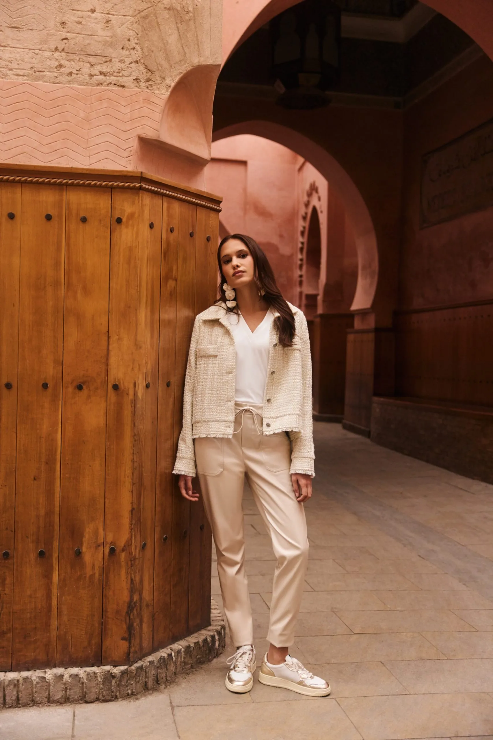 C&S Caliss top 00XZC01 Offwhite - Afbeelding 3