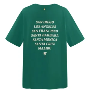 Yeh T-shirt California flessengroen