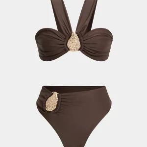 Astra | Bikini set - Asymmetrisch met Metallic Accenten