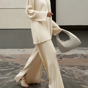 Novia | 2-Delig Lounge Set voor Dames met Plooien