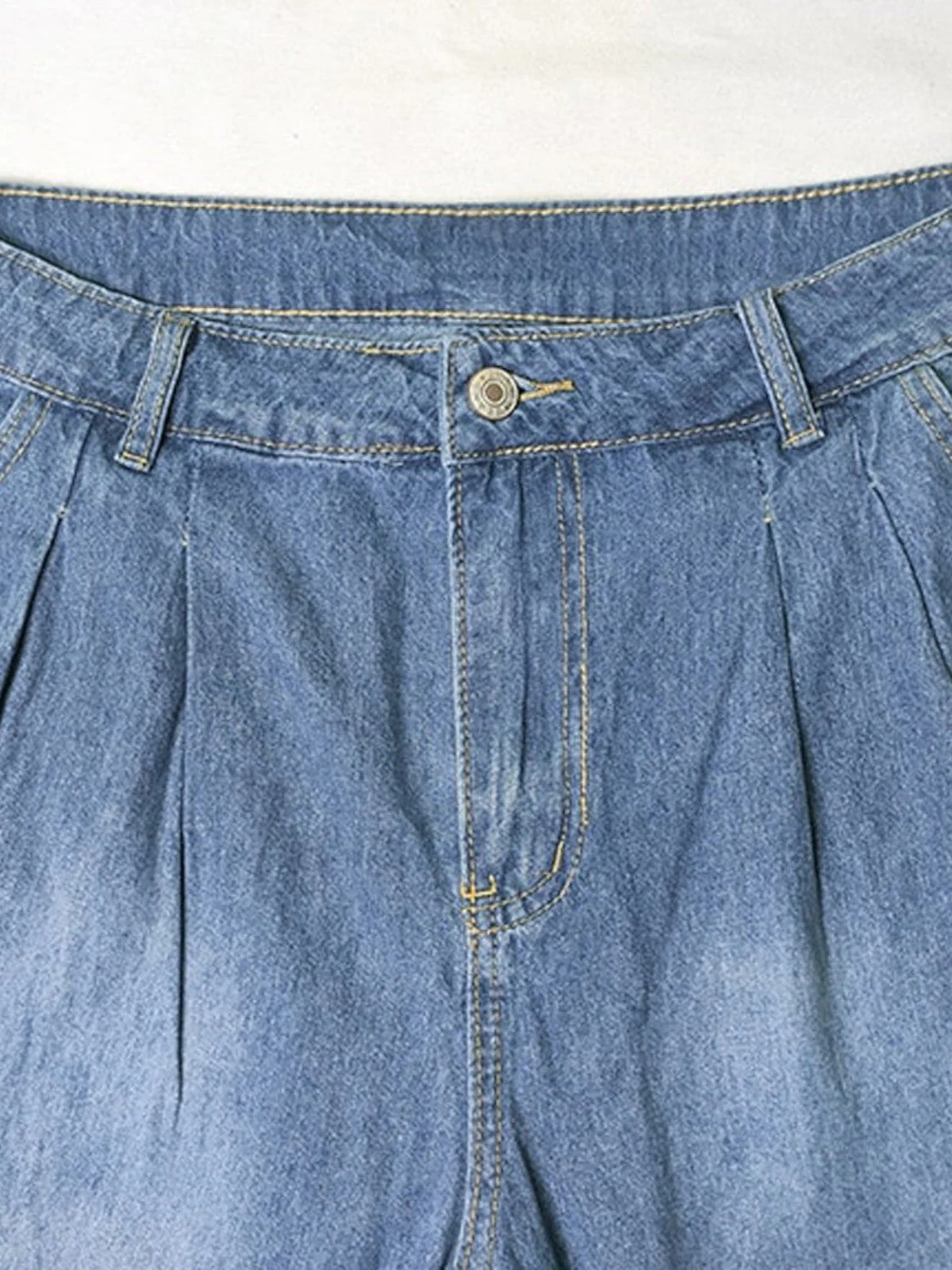 Minke | Wide-Leg Spijkerbroek met Hoge Taille voor Dames - Afbeelding 5