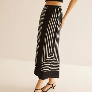 Zaneta | Maxi Rok voor Dames van Ribstof – Zomerrok met Stretch