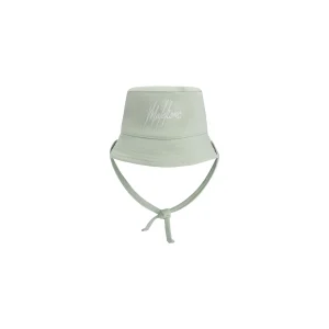 Malelions Baby Signature Bucket Hat | Pale Aqua