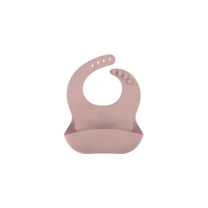 Malelions Baby Silicone Bib | Light Pink
