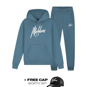Malelions Junior Essentials Tracksuit | Teal