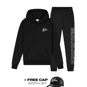 Malelions Junior Girls Tribe Tracksuit | Black