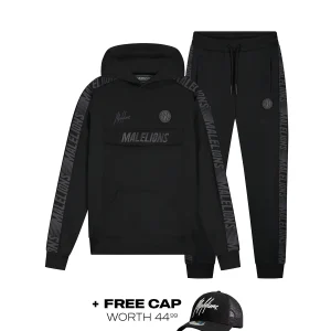 Malelions Sport Warming Up Tracksuit | Black/Antra