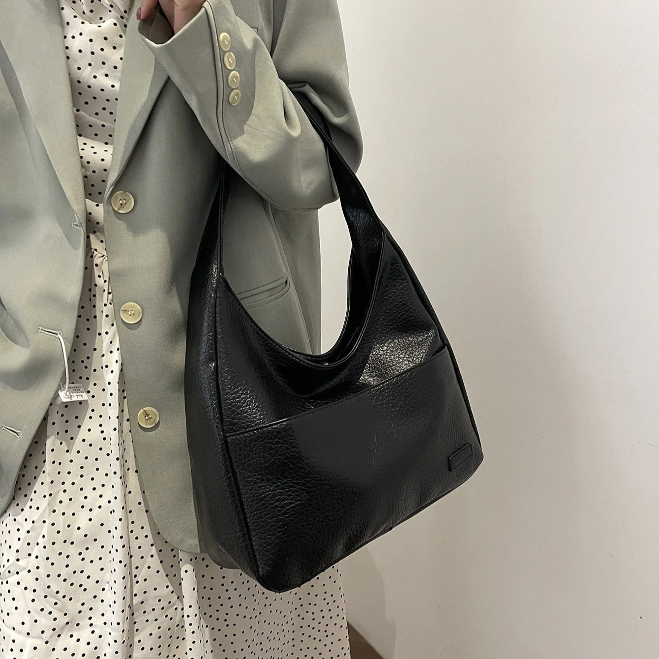 Everyday | Schoudertas van Vegan Leer - Afbeelding 4