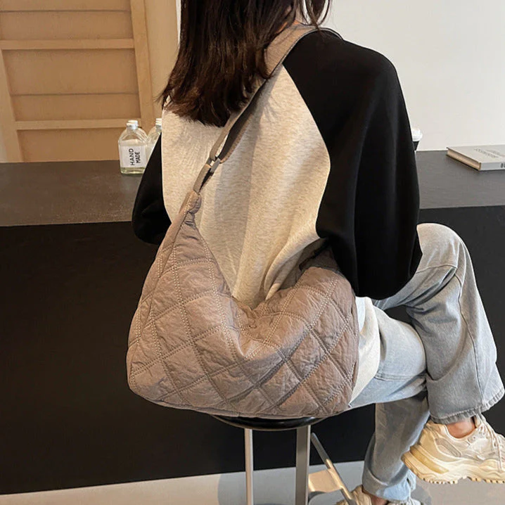 Marley | Stoere Puffer Schoudertas - Afbeelding 9