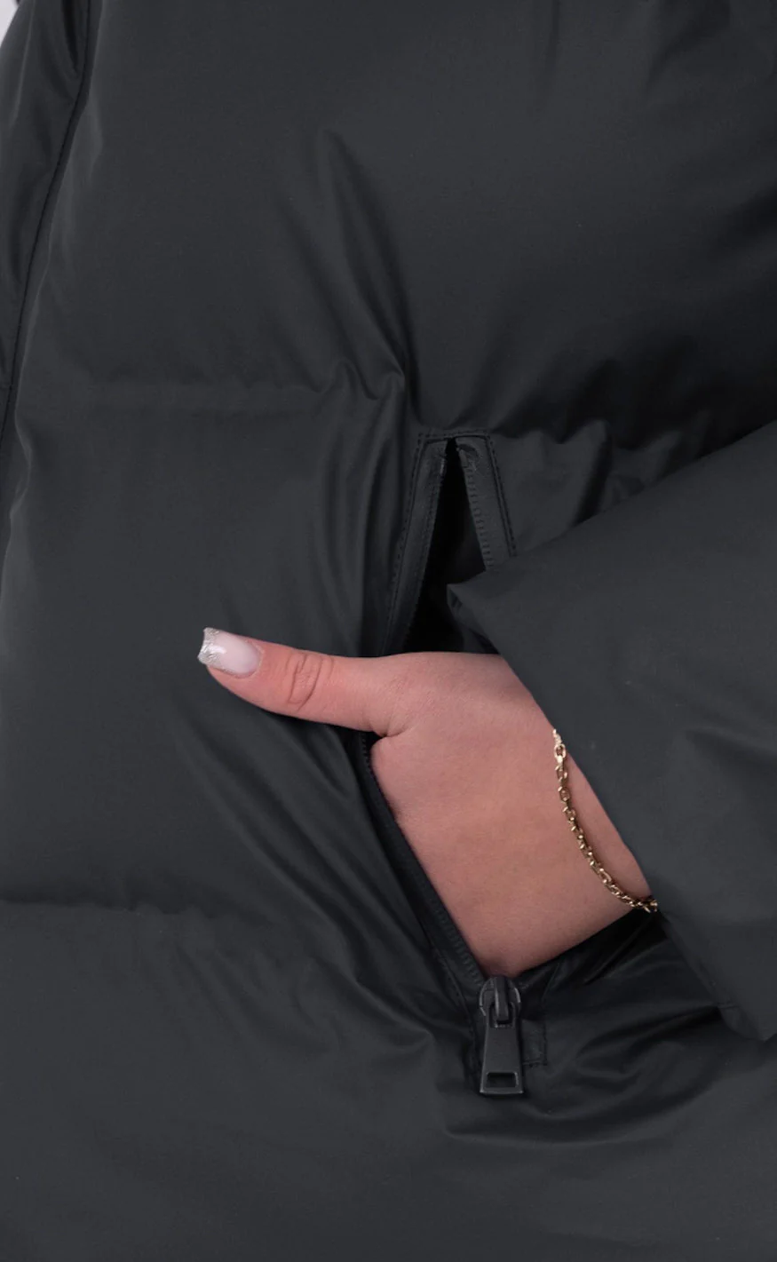 Carmen | Trendy Winterjas met Donsvulling en Capuchon - Pufferjack, Warm en Comfortabel - Afbeelding 5