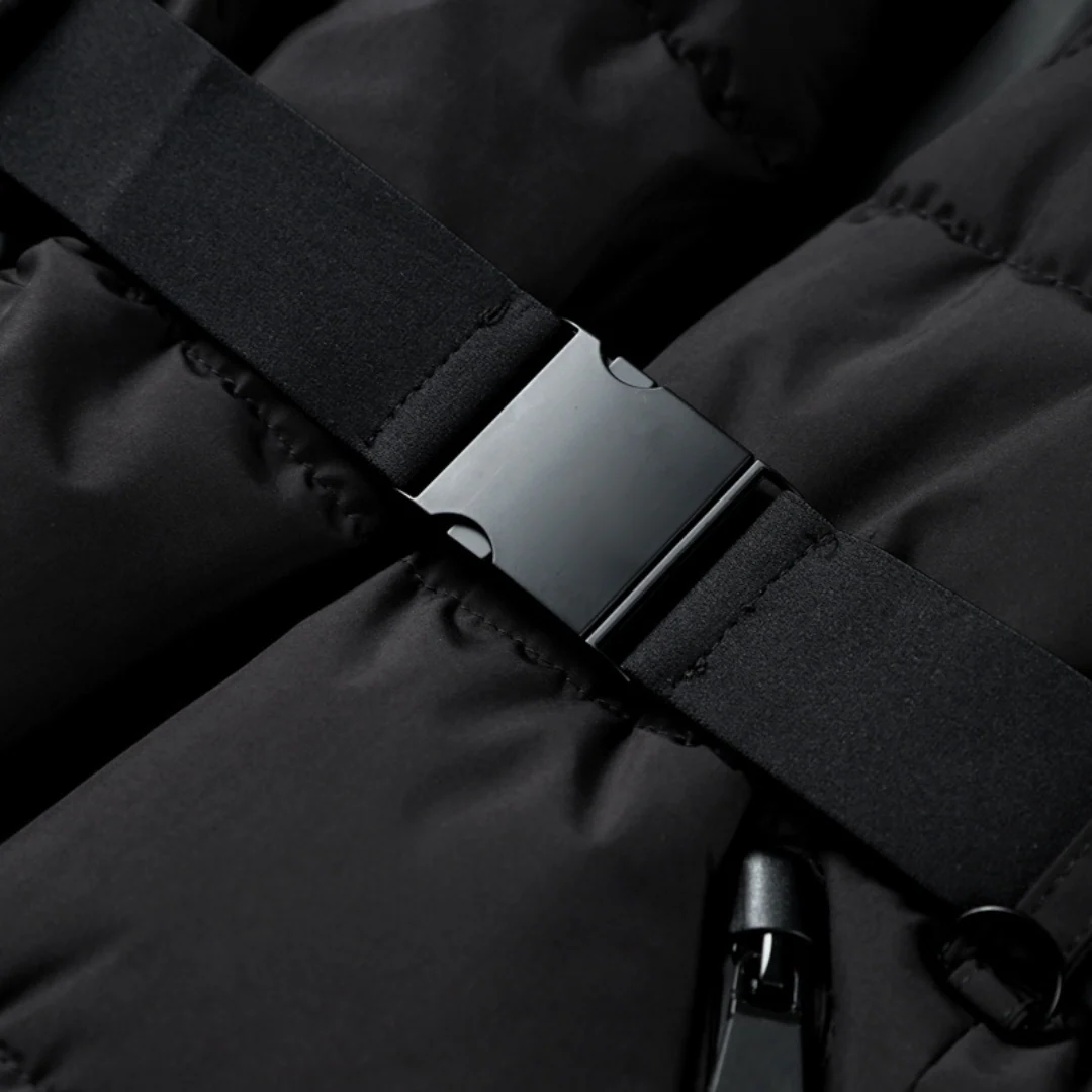 Gwyneth | Gewatteerde Pufferjack Dames - Trendy Cropped Model met Riem, Warm en Stijlvol - Afbeelding 5