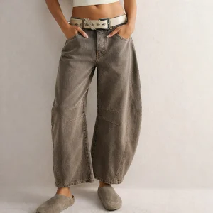 Mae | Comfortabele, Wijde Broek Dames - Trendy Ballonbroek