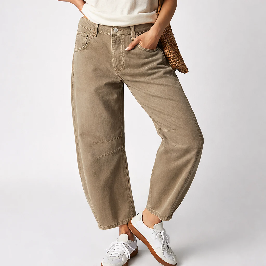 Mae | Comfortabele, Wijde Broek Dames - Trendy Ballonbroek - Afbeelding 3