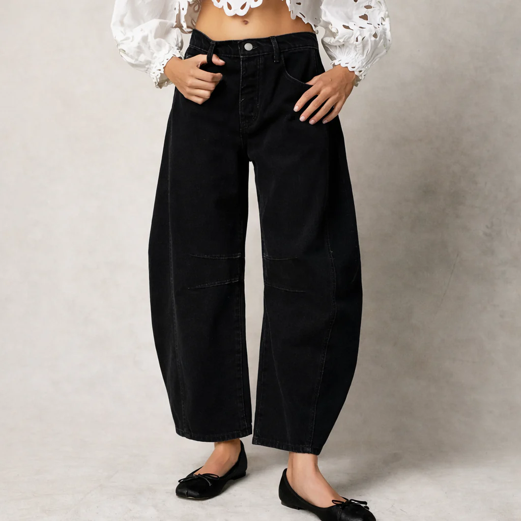 Mae | Comfortabele, Wijde Broek Dames - Trendy Ballonbroek - Afbeelding 4