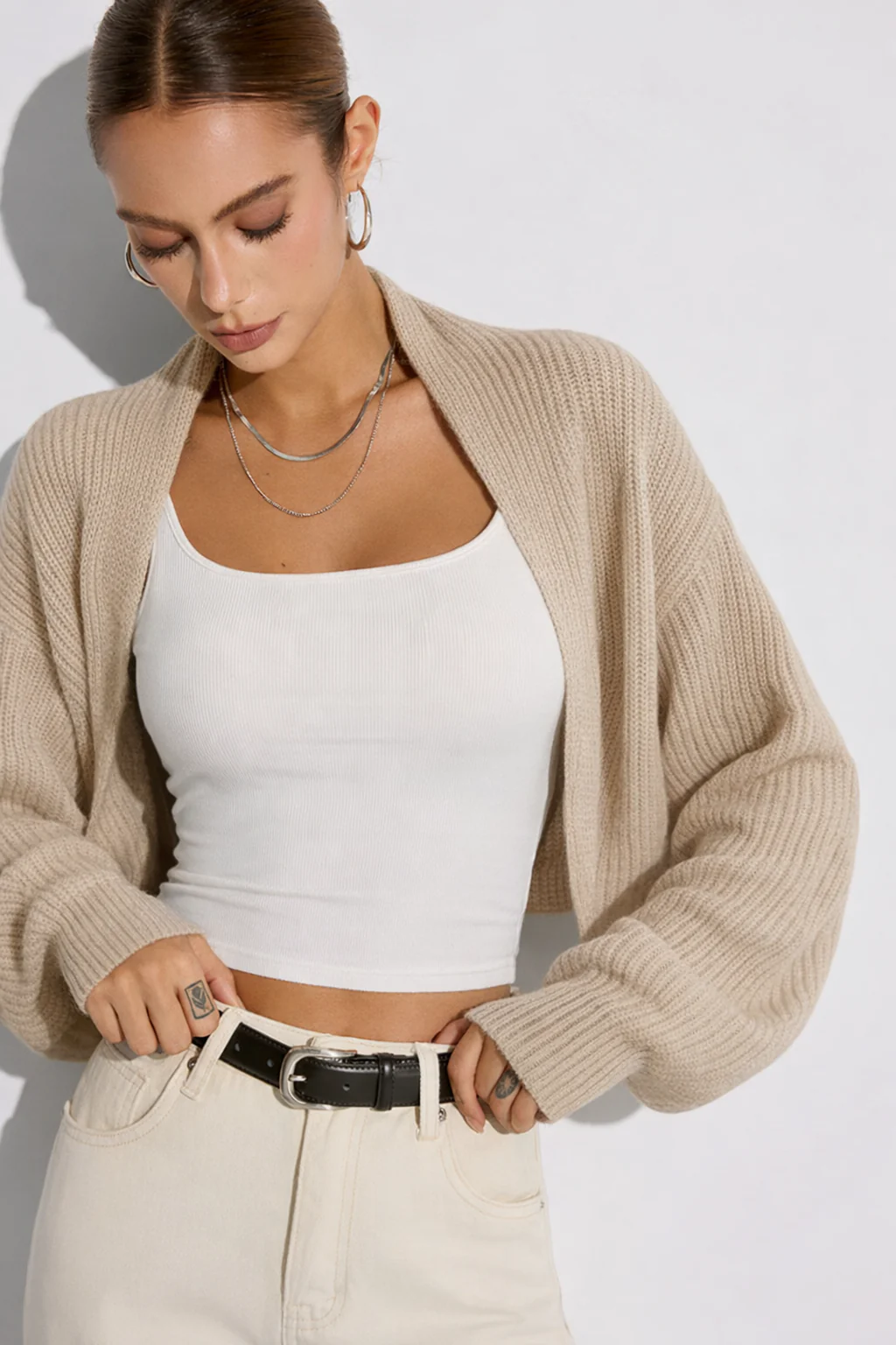 Megan | Comfy Vest Dames - Elegante, Trendy Pofmouwen - Afbeelding 8