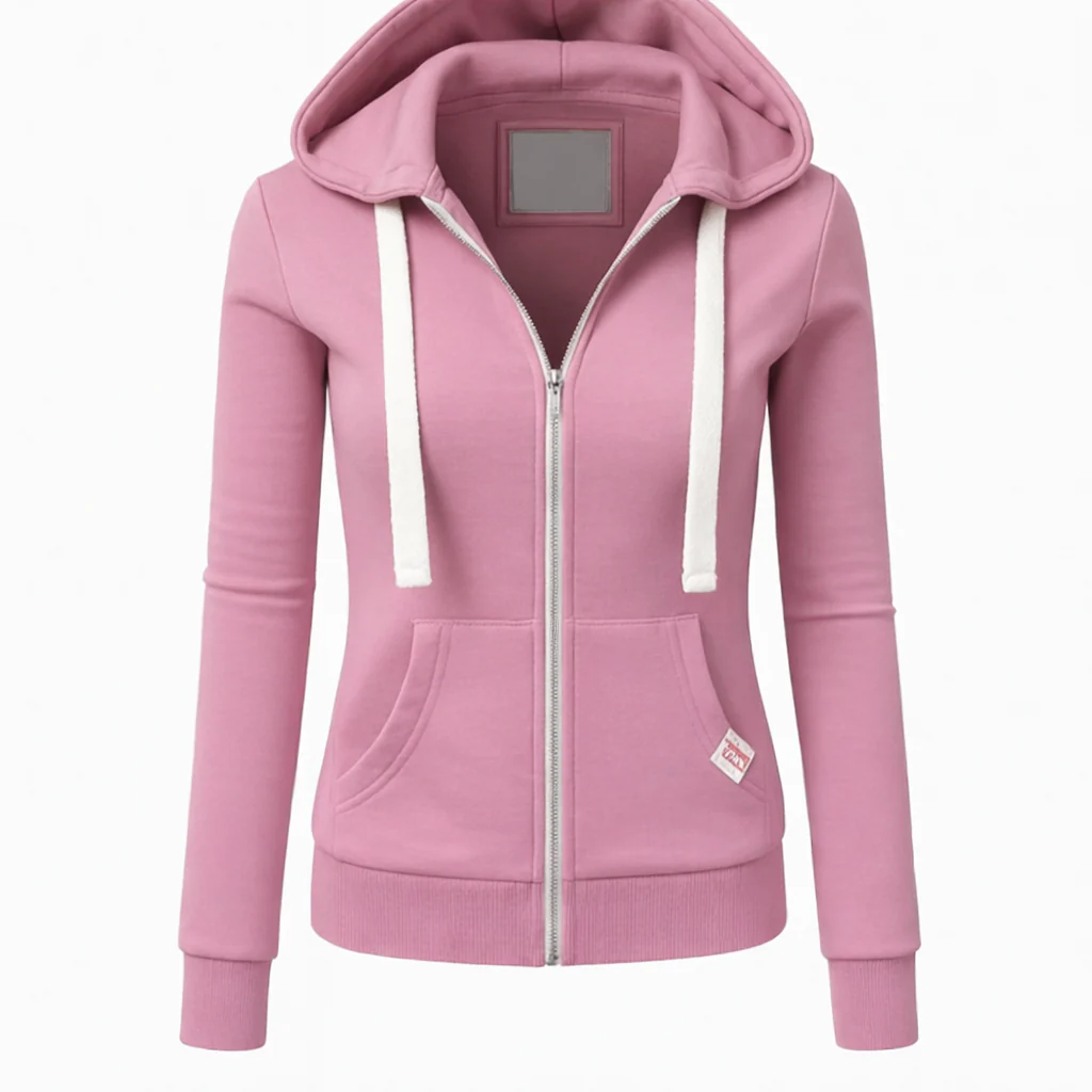 Jutta | Comfortabele Fleece Dames Hoodie met Verstelbare Capuchon - Afbeelding 5