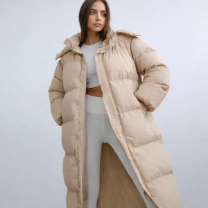 Dalia | Lange Puffer Winterjas Dames - Geïsoleerd, Stijlvol en Waterafstotend