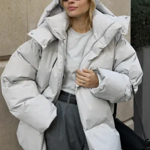 Georgina | Warme Puffer Jack Dames - Hoogwaardige Winterjas, Stijlvol en Comfortabel