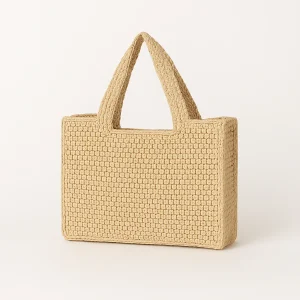 Ann-Marie | Handgemaakte Raffia Strandtas voor Dames