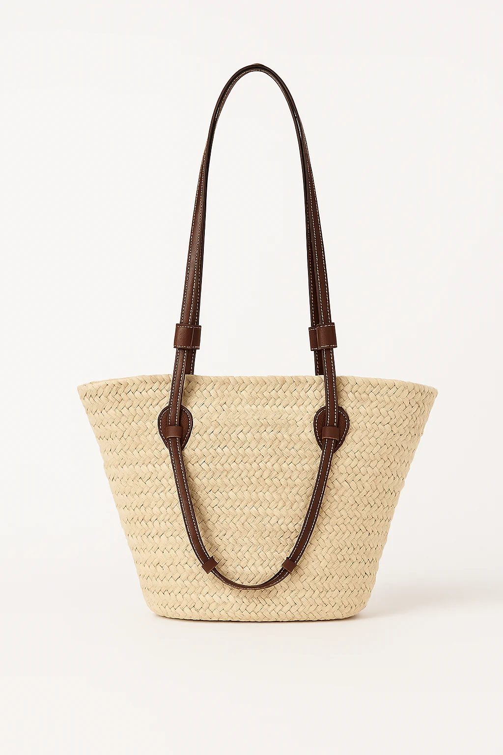 Harper | Grote Raffia Schoudertas voor Dames - Afbeelding 2