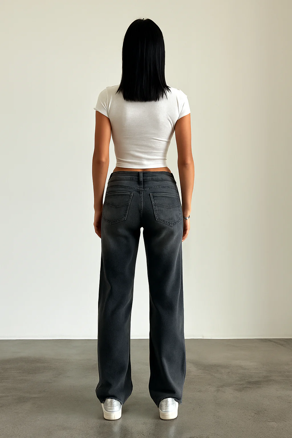 Roja | Straight-Leg Jeans met Lage Taille – Trendy Dames Broek - Afbeelding 8