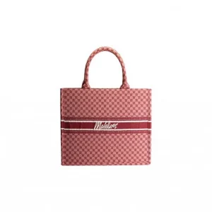 Malelions Women Monogram Tote Bag | Coral