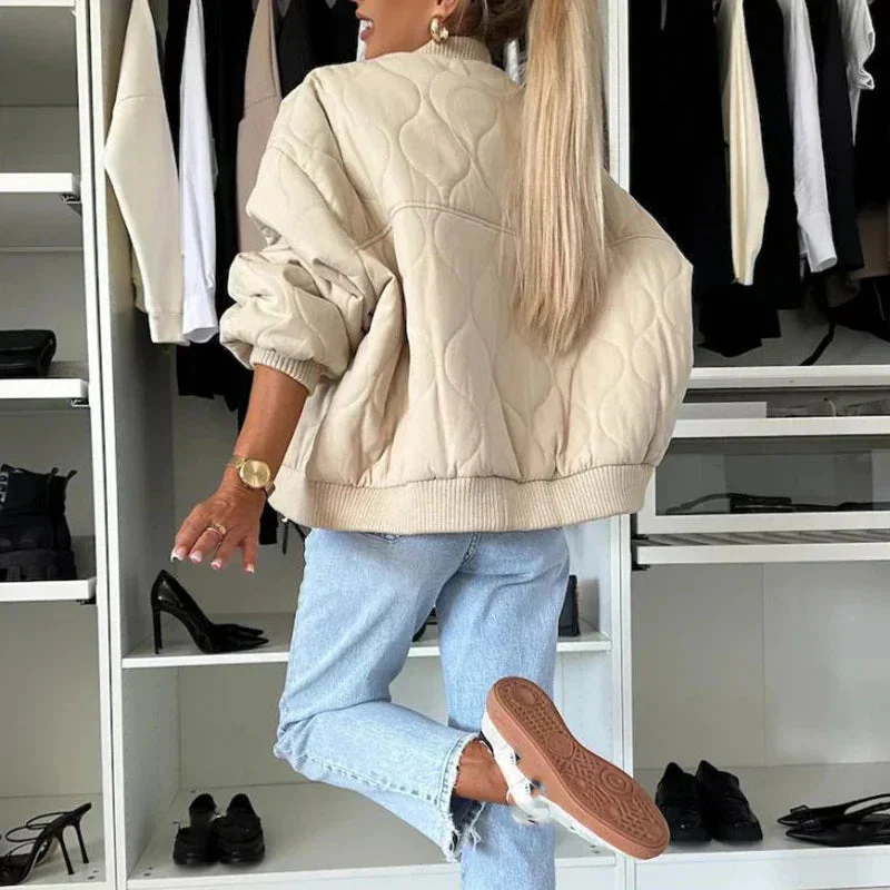 Dames Bomberjack met Voering - Afbeelding 4