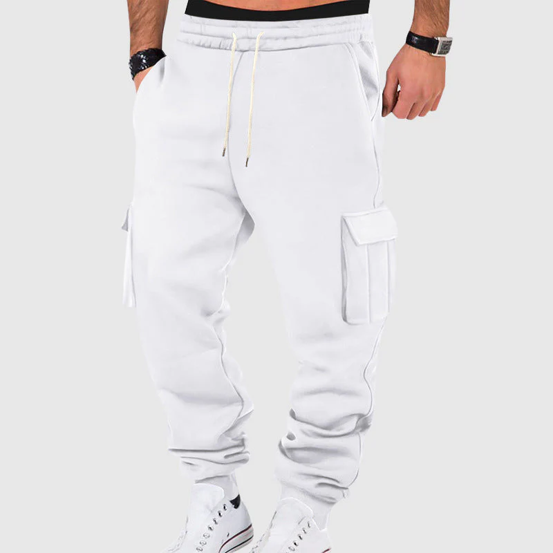 Heren Cargo Joggingbroek met Trekkoord en Taps Toelopende Pijpen - Afbeelding 5