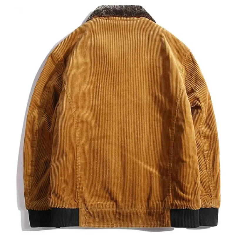 Heren Bomber Tussenjas Corduroy met Fleece - Afbeelding 5