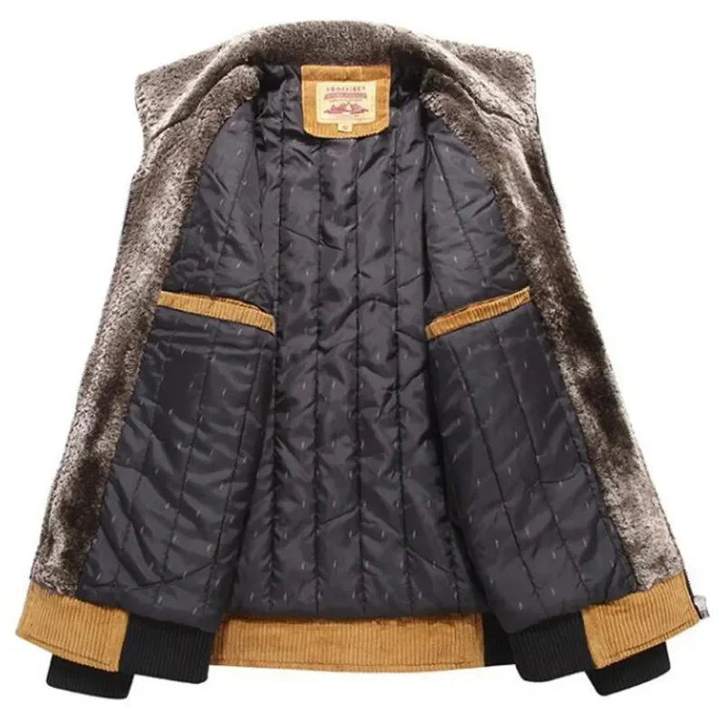 Heren Bomber Tussenjas Corduroy met Fleece - Afbeelding 6