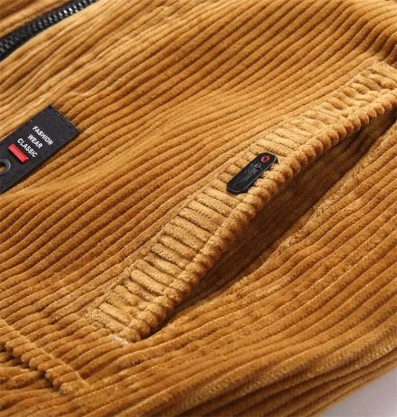 Heren Bomber Tussenjas Corduroy met Fleece - Afbeelding 8