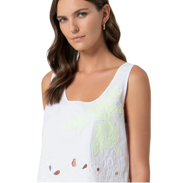 Tank top made in San gallo lace - Afbeelding 2