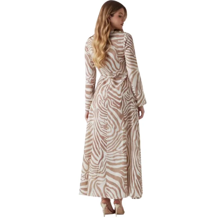 Maxi jurk met zebraprint - Afbeelding 4