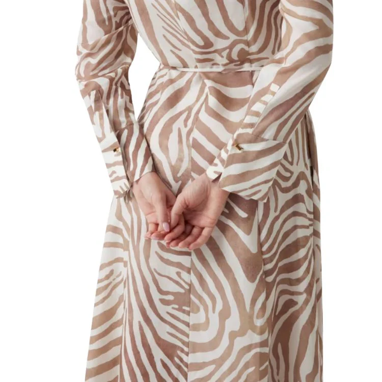 Maxi jurk met zebraprint - Afbeelding 6