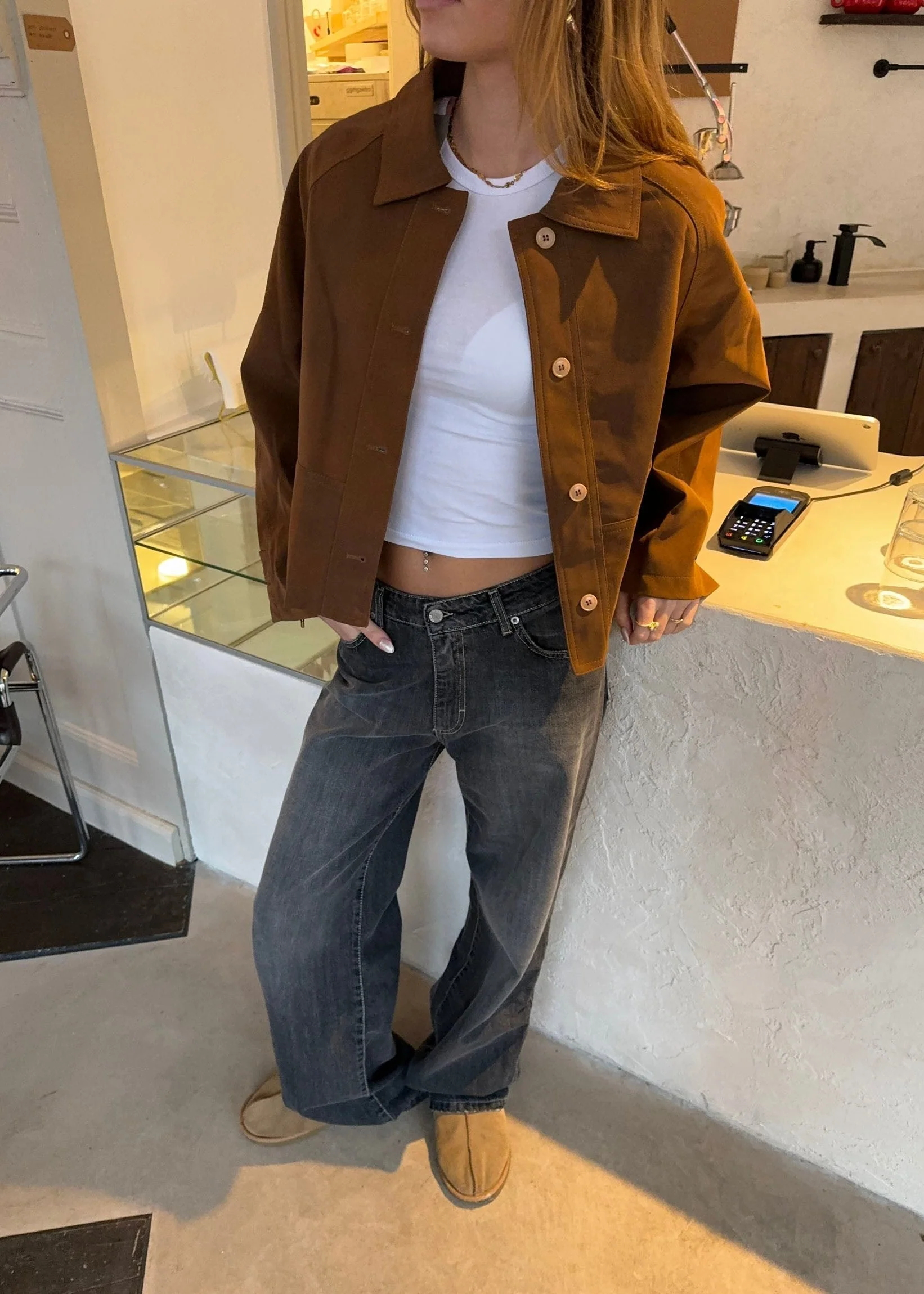 Yuma | Casual Dames Tussenjas met Knoopsluiting – Comfortabel en Stijlvol - Afbeelding 2