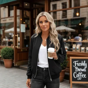 Ezina | Dames Bomberjack - Tijdloos Design met Comfortabele Pasvorm