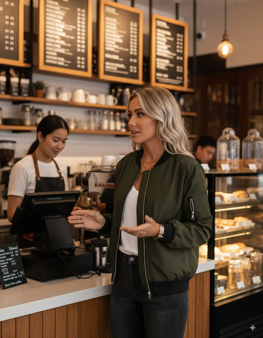 Ezina | Dames Bomberjack - Tijdloos Design met Comfortabele Pasvorm - Afbeelding 4