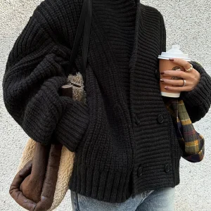 Gera | Comfy Gebreide Trui Dames - Hoge Stretch en Warm