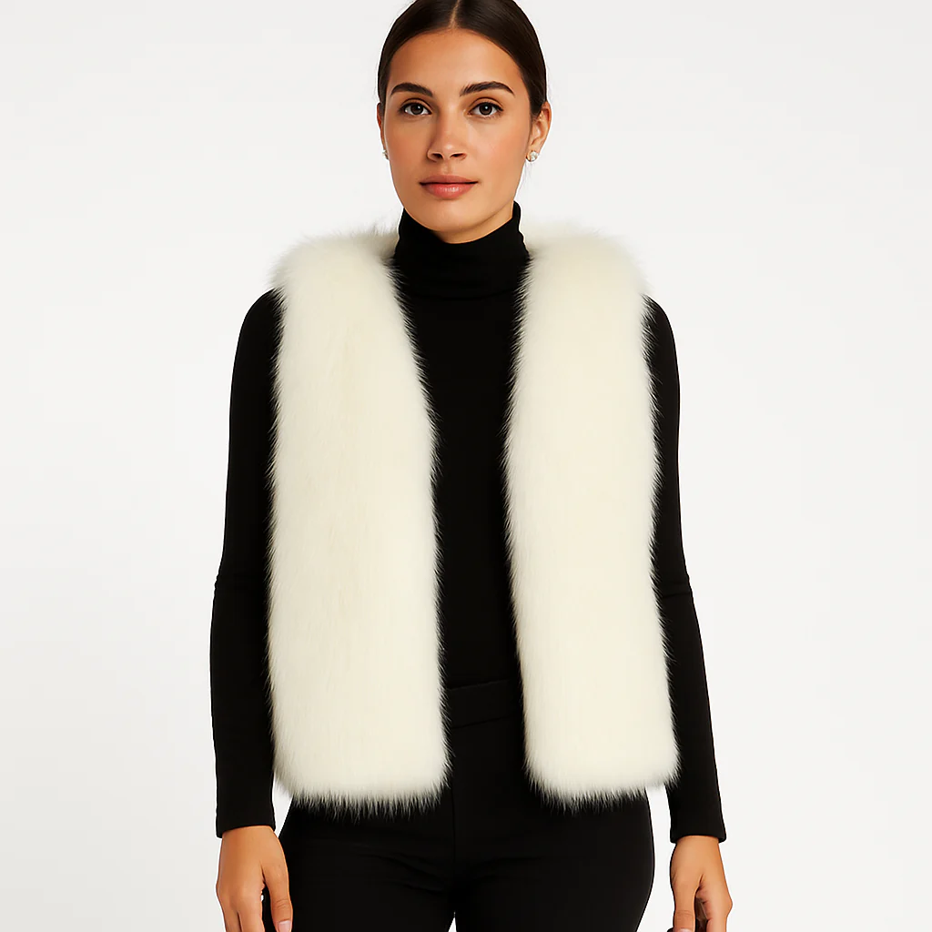 Gina | Luxe Faux Fur Bodywarmer Dames - Comfortabel en Stijlvol - Afbeelding 4