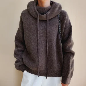Roxy | Comfy Wollen Hoodie Dames met Capuchon - Oversized en Trendy