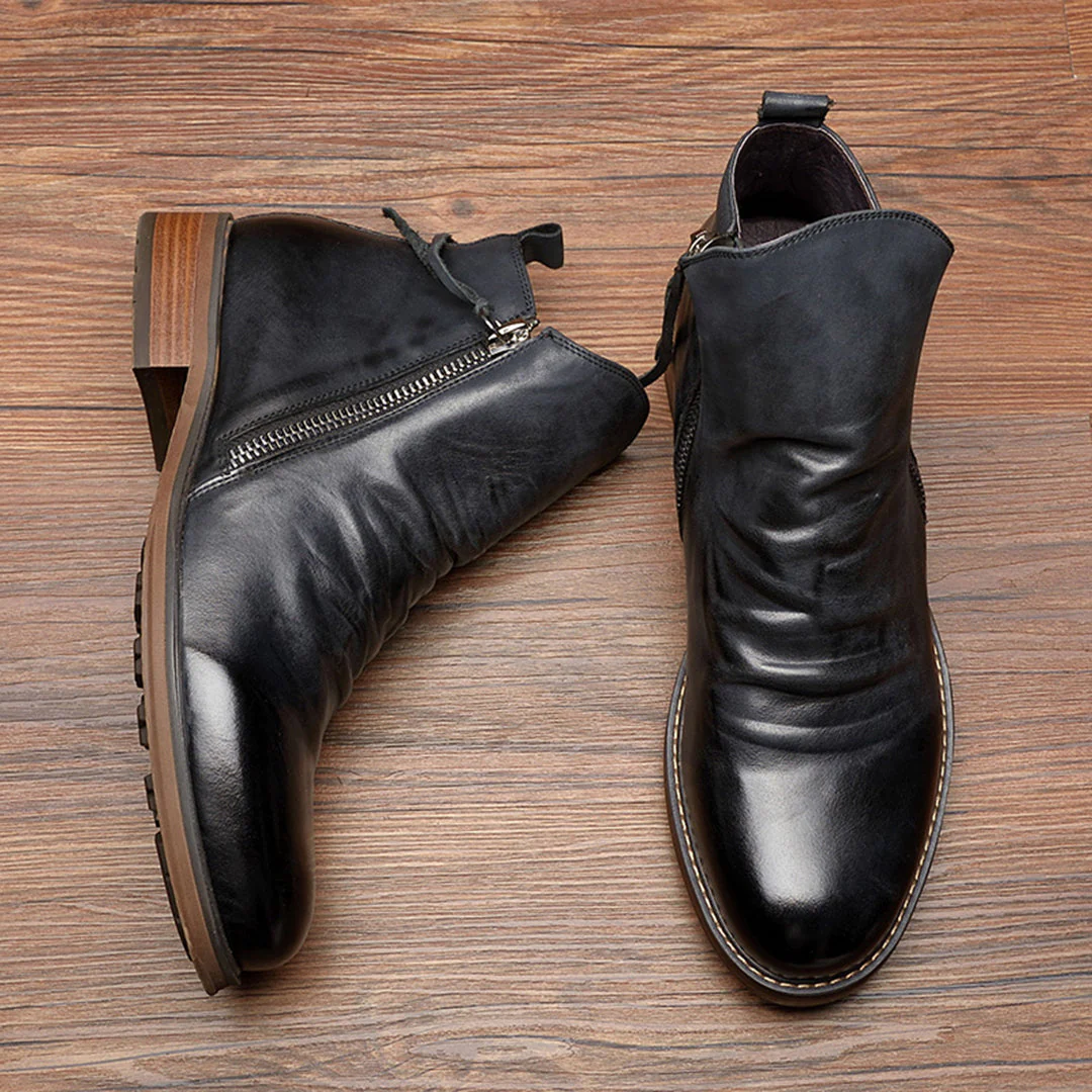 Heren Boots met Rits en Modern Ontwerp - Afbeelding 6