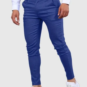Heren Pantalon Slim Fit met Rechte Pijpen